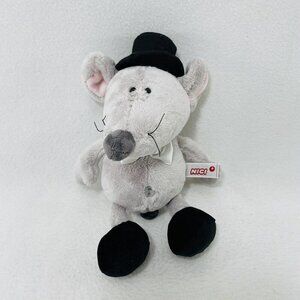 Nici Germany Just Married Mouse Plush Doll Soft Toy Man Groom Tuxedo Hat Bow Tie